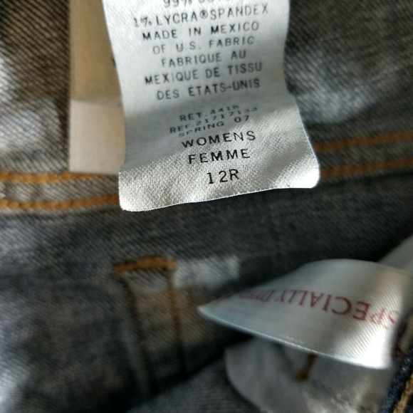 Eddie Bauer Women's Jean's Size 12R Shaped Bootcut Inseam 31 Denim Blue Jean's - Picture 5 of 8